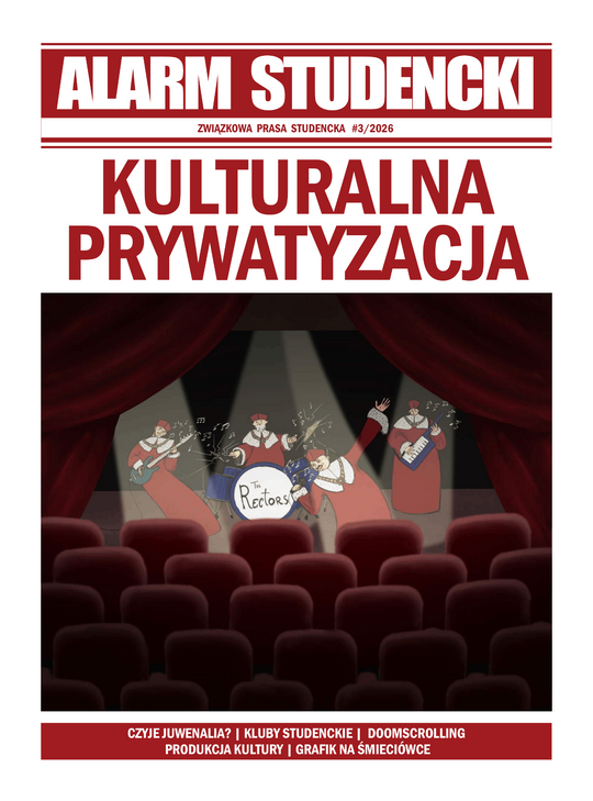 Okładka Alarm Studencki 10: Kulturalna prywatyzacja